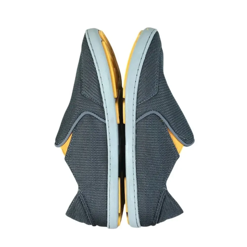 OLUKAI Nohea Mesh Slip-On Convertible Shoe Men 10.5 Gray Everyday Travel Comfort - Picture 6 of 10